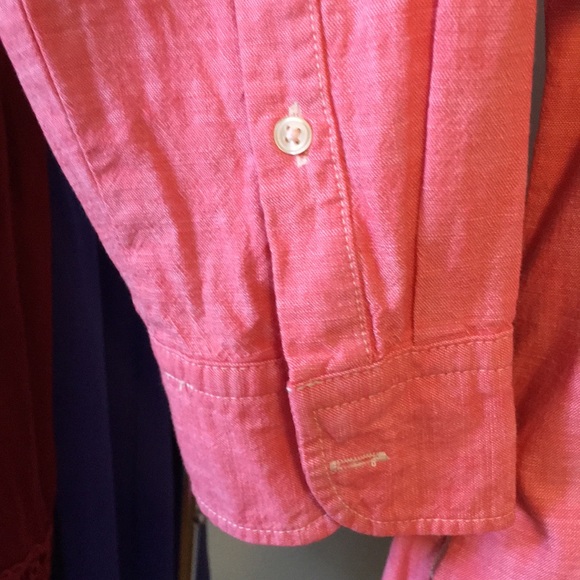 GAP Red Chambray Dress - Picture 8 of 8